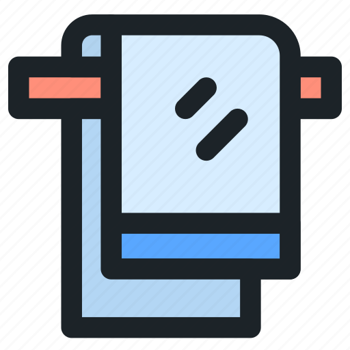 Cleaning, hygiene, clean, towel, hanger, hanging, dry icon - Download on Iconfinder