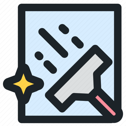 Cleaning, hygiene, clean, wiper, glass, cleaner, wipe icon - Download on Iconfinder