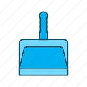 cleaning, broom, cleaning icon, dustpan, sweep 