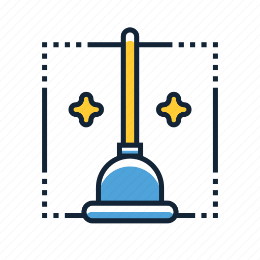 Plunger, plumbing, unclogger icon - Download on Iconfinder