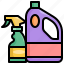 cleaning, products, house, product, spray, bottle, housekeeping 