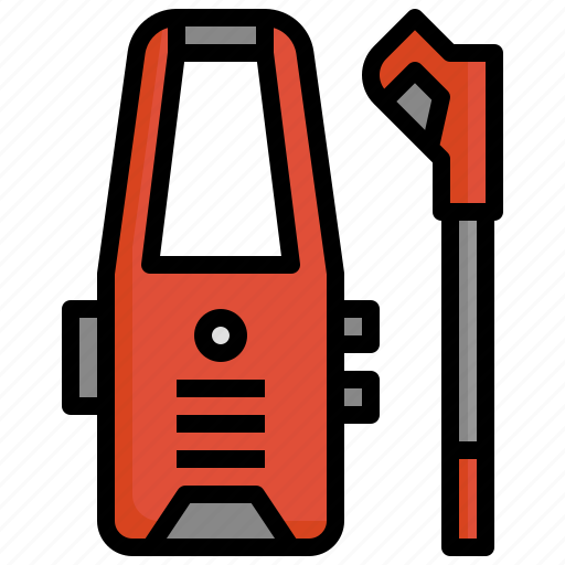 Pressure, washer, high, furniture, household, cleaning, wash icon - Download on Iconfinder