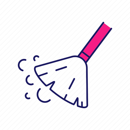 Broom, brush, cleaning, dust, dustbrush, sweep, sweeping icon - Download on Iconfinder