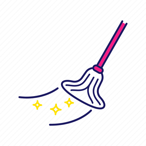 Cleaning, dust, floor, mop, mopping, sweeping, washing icon - Download on Iconfinder