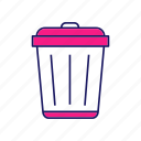 bin, can, garbage, recycle, rubbish, trash, waste
