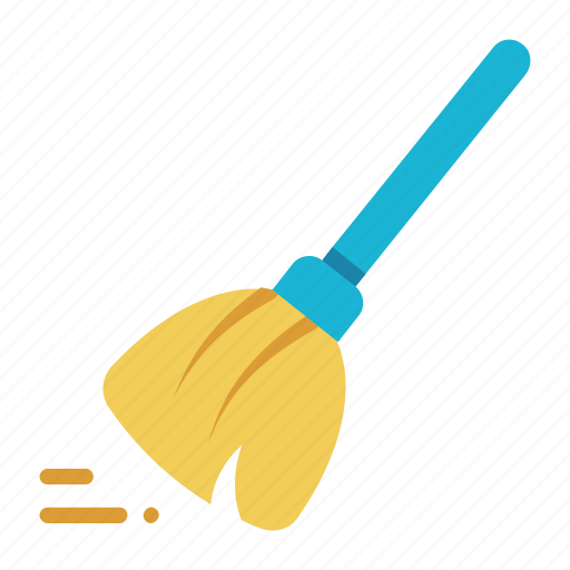 Broom, brush, cleaning, house, mop, stick, sweeping icon - Download on Iconfinder