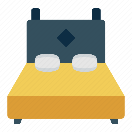 Bed, bunk, furniture, housekeeping, interior, pillow, room icon - Download on Iconfinder
