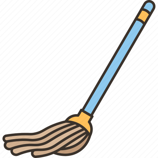 Mop, floor, cleaning, sanitary, housekeeping icon - Download on Iconfinder