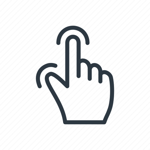 Ckick, touch, mouse, cursor, arrow, hand, finger icon - Download on Iconfinder