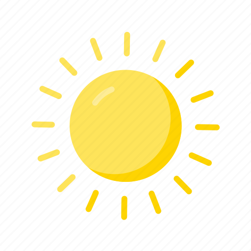 Sunny, summer, warmth, daylight, heat, sunshine, clear skies icon - Download on Iconfinder