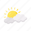 partly sunny, weather, sun, partly, bright, conditions, partial, gray 