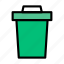 trash, remove, recyclebin, delete, dustbin 