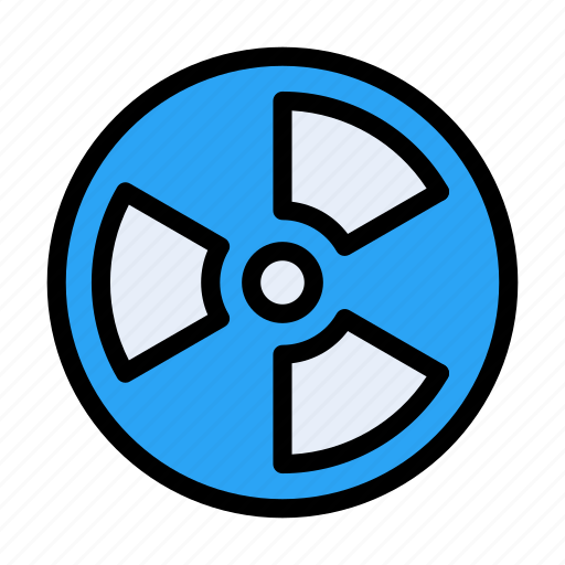 Power, radioactive, energy, nuclear, radiation icon - Download on Iconfinder