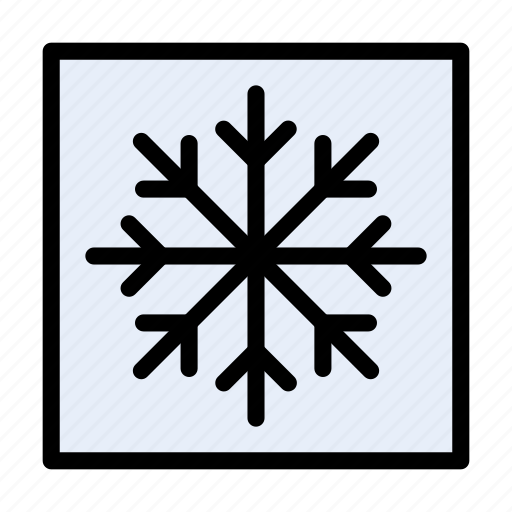 Winter, weather, flake, snow, ice icon - Download on Iconfinder