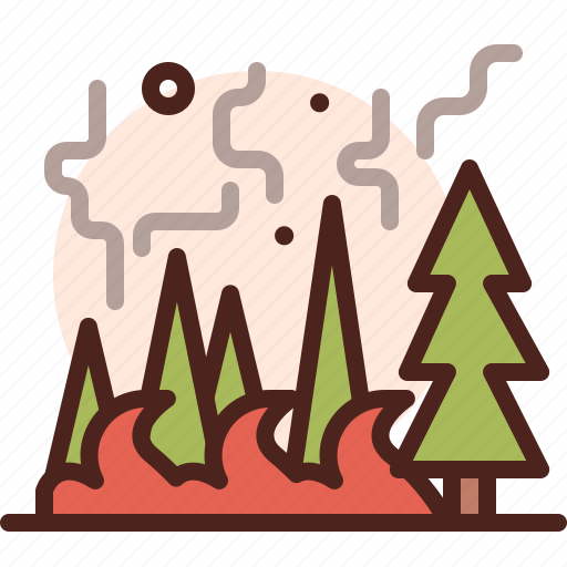 Forest, fire, weather, natural, disaster, ecology icon - Download on Iconfinder