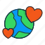 world, love, earth, global 