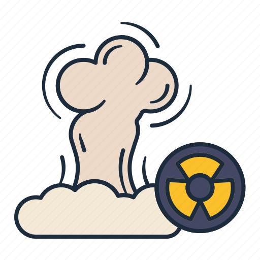 Radioactive, nuclear, weapon, bomb icon - Download on Iconfinder