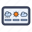 weather, app, widget, information 