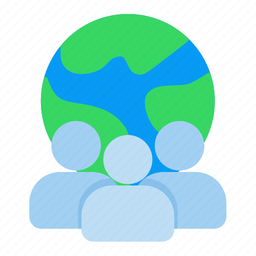 World, global, group, people, earth icon - Download on Iconfinder