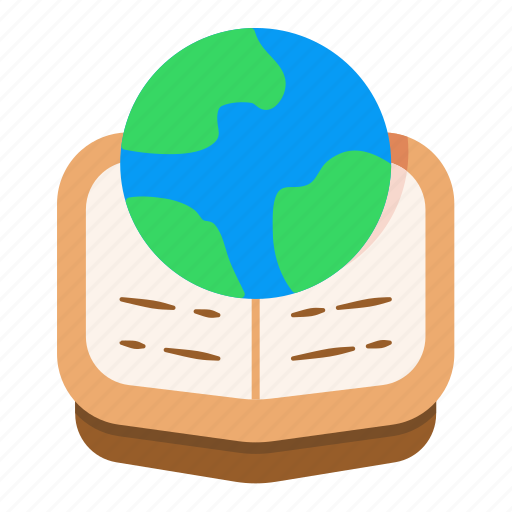Earth, book, library, reading, knowledge, world icon - Download on Iconfinder