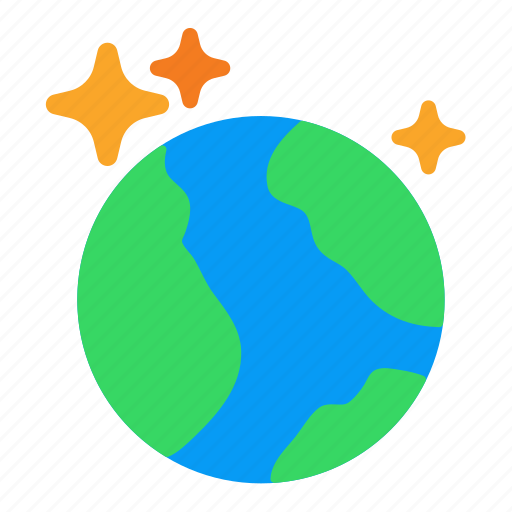 World, shinning, bright, earth, global icon - Download on Iconfinder