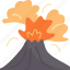 volcano, eruption, lava, explosion, disaster 