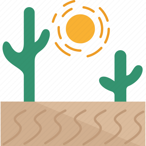 Desert, sand, arid, landscape, heat icon - Download on Iconfinder