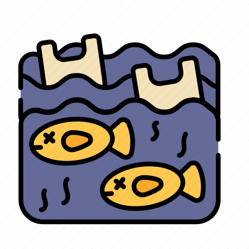 Pollution water, water, sea, bottle icon - Download on Iconfinder