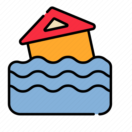Flood, water, rain, weather, drop icon - Download on Iconfinder