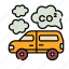 pollution, car, transport, co2 