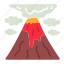 volcano, lava, disaster, eruption, mountain, explosion 