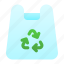 plastic, bag, recycle, sustainable, eco 