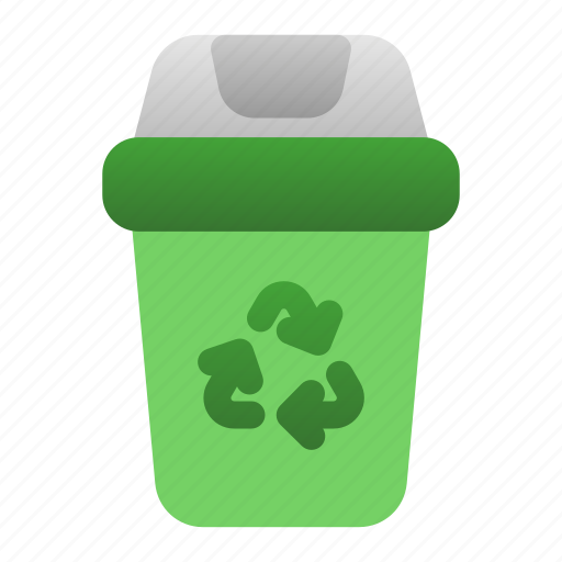 Recycling, bin, trash, can, recycle icon - Download on Iconfinder