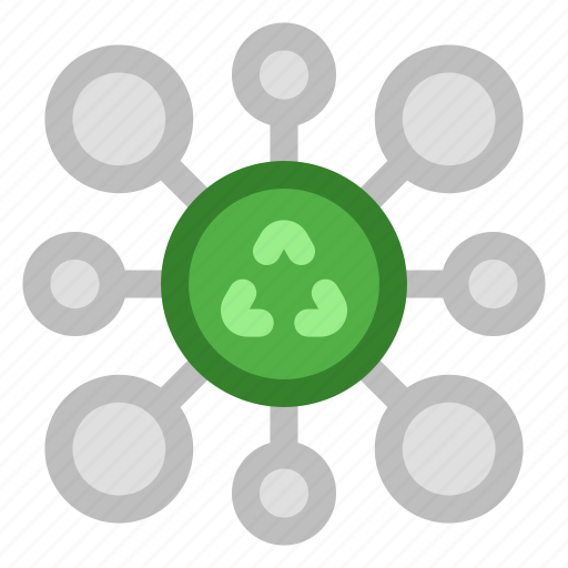 Network, recycle, recycling, process icon - Download on Iconfinder