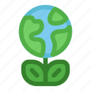 plant, earth, globe, environment, eco, ecology
