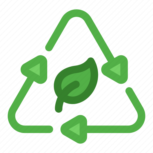 Recycle, leaf, sustainable, ecology, eco, recycling icon - Download on Iconfinder