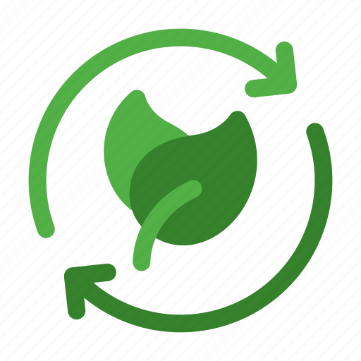 Ecology, eco, leafs, recycle, sustainable, conservation icon - Download on Iconfinder