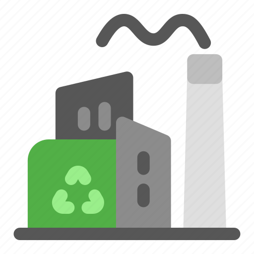 Factory, recycle, recycling, pollution icon - Download on Iconfinder