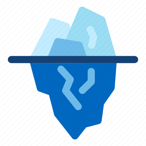 Iceberg, water, ice, global, warming icon - Download on Iconfinder