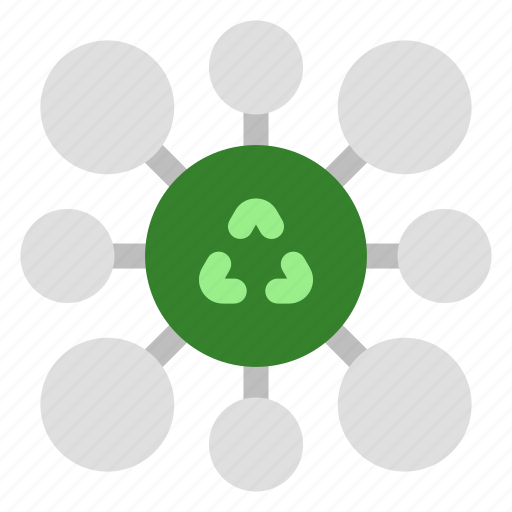 Network, recycle, recycling, process icon - Download on Iconfinder