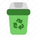 recycling, bin, trash, can, recycle