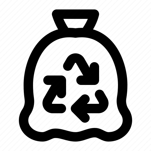 Plastic, bag, garbage, recycle, ecology, trash, waste icon - Download on Iconfinder