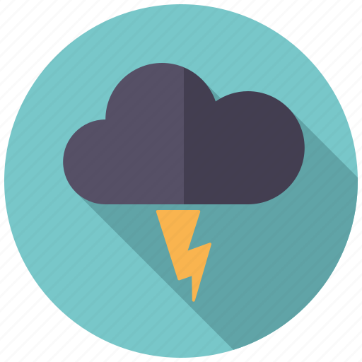 Climate, cloud, lightning, thunderstorm, weather icon - Download on Iconfinder