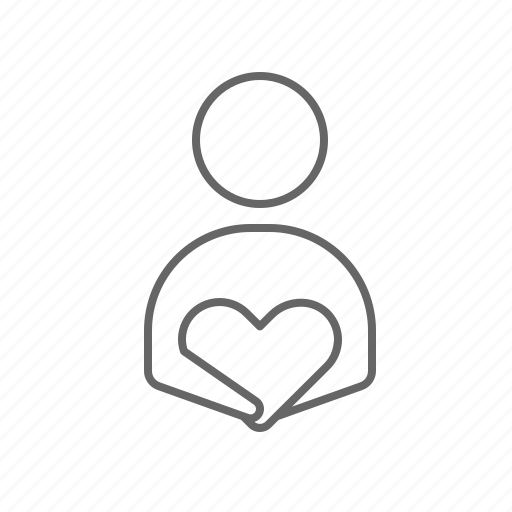 Donation, given, heart icon - Download on Iconfinder