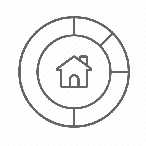 House, property, statistics icon - Download on Iconfinder