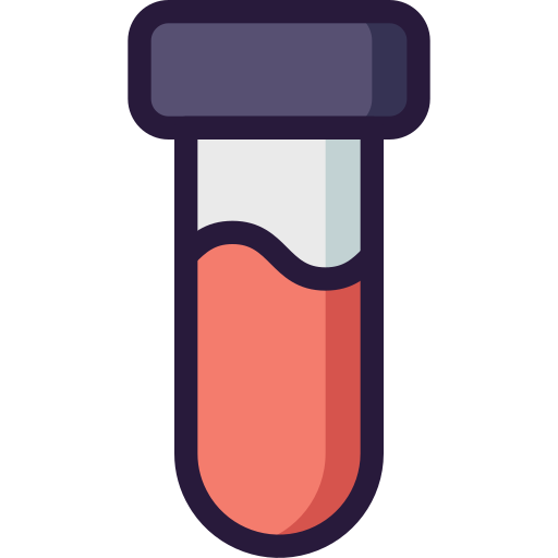 Blood, healthcare, laboratory, medical, science, test, tube icon - Free download