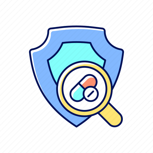 Checking safety, new drugs, dose response, pill testing icon - Download on Iconfinder