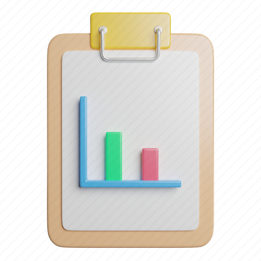 Graph, statistics, data, analysis, chart 3D illustration - Download on Iconfinder