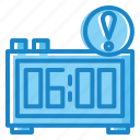 digital, clock, warning, time, process, timer, hour, schedule
