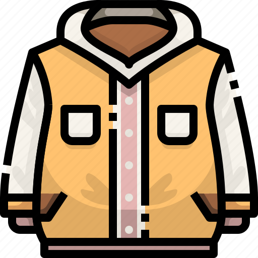 Clothes, clothing, coat, garment, jacket, overcoat, winter icon - Download on Iconfinder